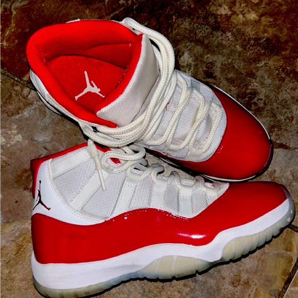 Cherry Jordan 11s - Picture 1 of 3